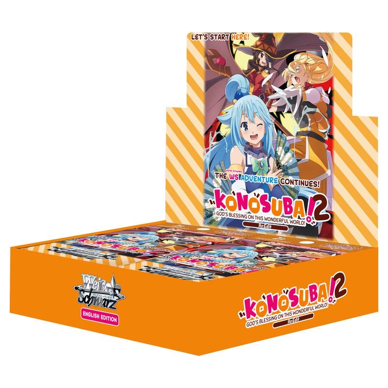 Weiss Schwarz - KONOSUBA Gods Blessing On This Wonderful World! Re:Edit - Booster Box (12 Packs) - JET Cards