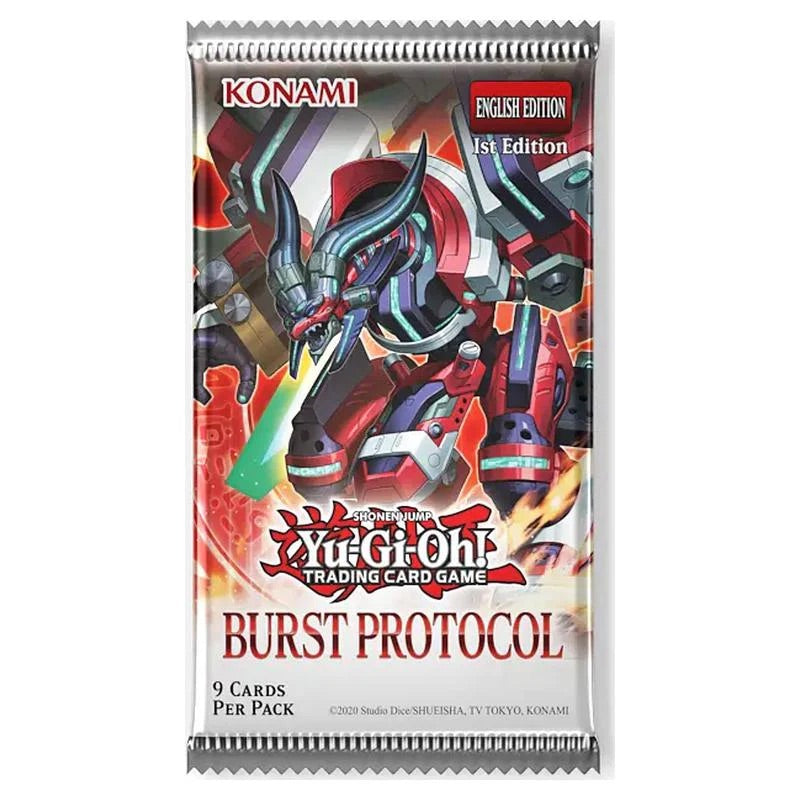 Yu-Gi-Oh! Burst Protocol Booster Box – 24 Packs, 10 Secret & 14 Ultra Rares