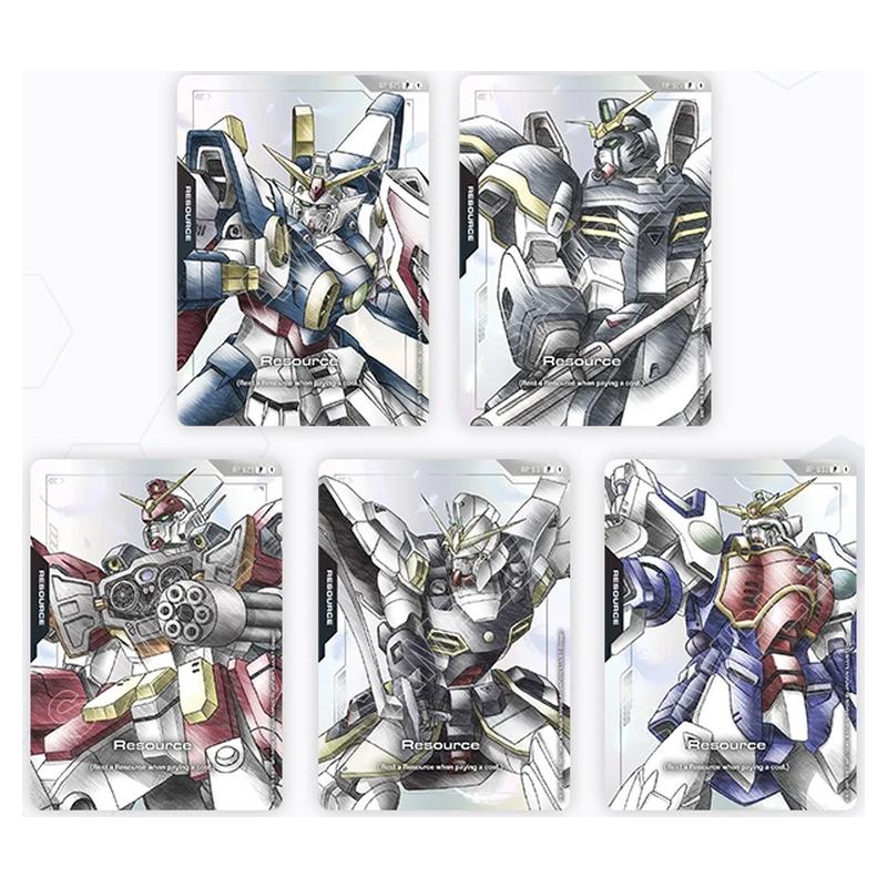Gundam Card Game - Premium Goods Set - Mobile Suit Gundam Wing - PB01 - JET Cards