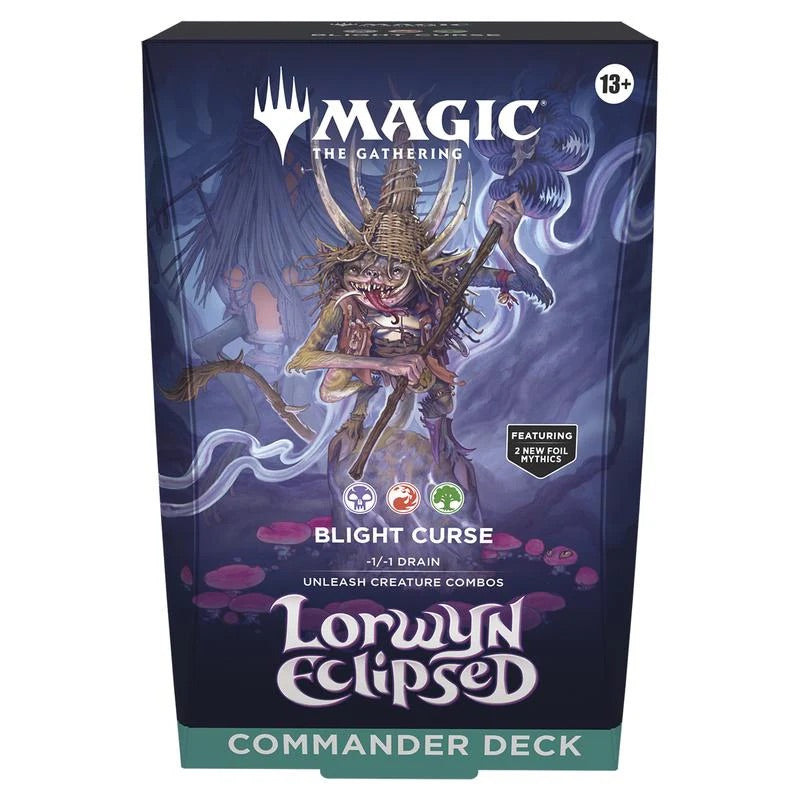 Magic The Gathering - Lorwyn Eclipsed - Commander Deck - Blight Curse