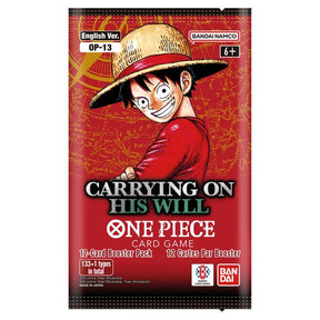 One Piece Card Game - OP-13 - Carrying On His Will - Booster Pack - JET Cards