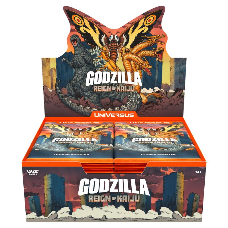 Universus - Godzilla: Reign of Kaiju - Booster Box (24 Packs) - JET Cards