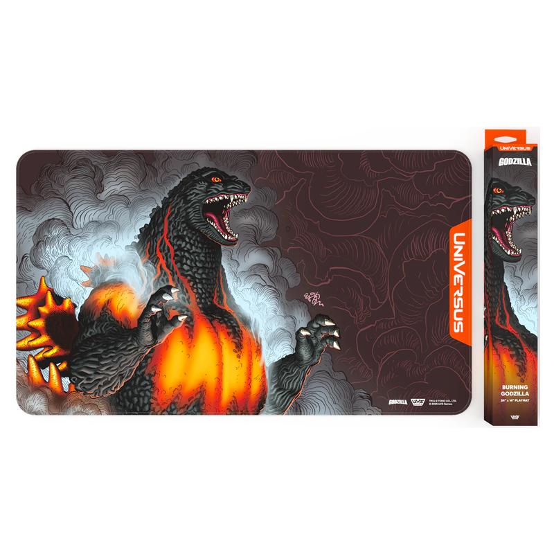 Universus - Godzilla: Reign of Kaiju - Playmat - Burning Godzilla - JET Cards