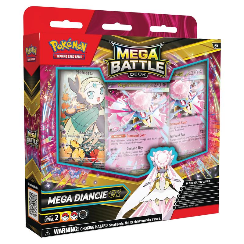 Pokemon - Mega Battle Deck - Mega Diancie ex - JET Cards