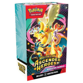 IN-STORE EXCLUSIVE - Pokemon - Mega Evolution - Ascended Heroes - Booster Bundle - JET Cards