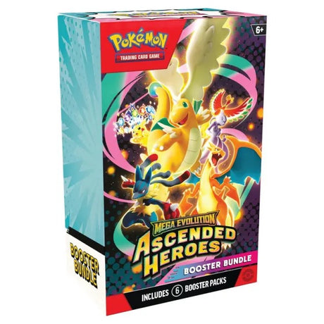 IN-STORE EXCLUSIVE - Pokemon - Mega Evolution - Ascended Heroes - Booster Bundle - JET Cards