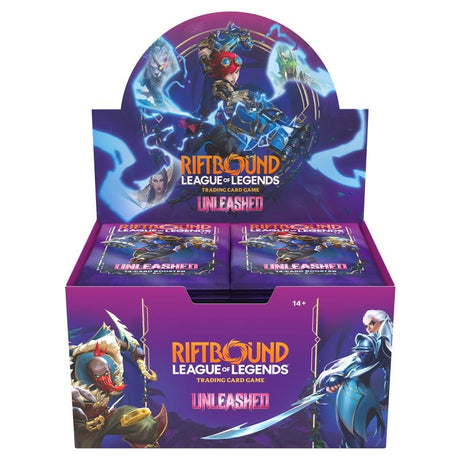 Riftbound: League of Legends TCG - Unleashed - Booster Box (24 Packs) - JET Cards