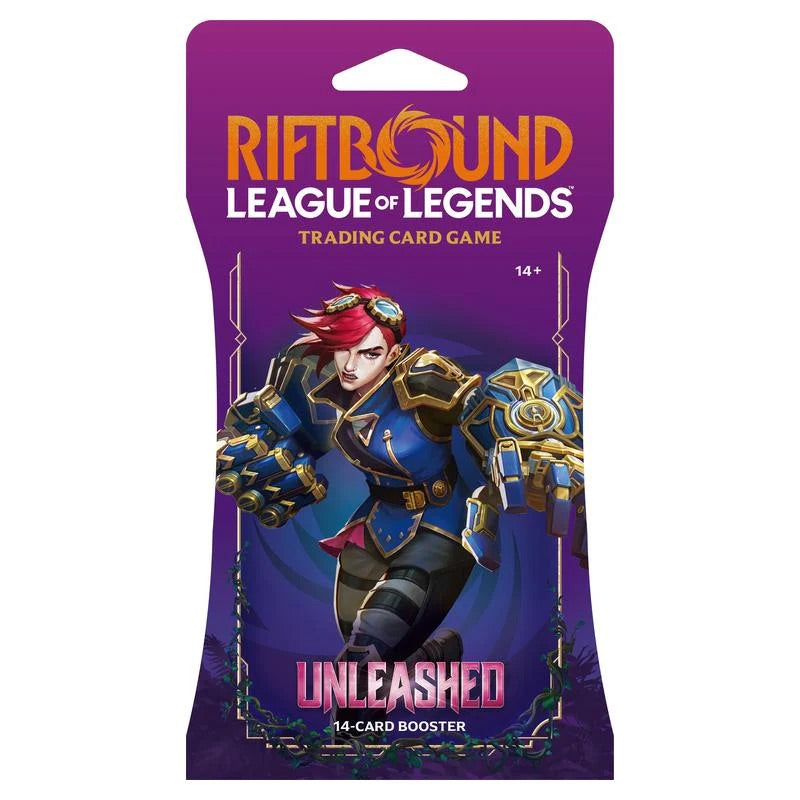 Riftbound: League of Legends TCG - Unleashed - Booster Box (24 Packs) - JET Cards