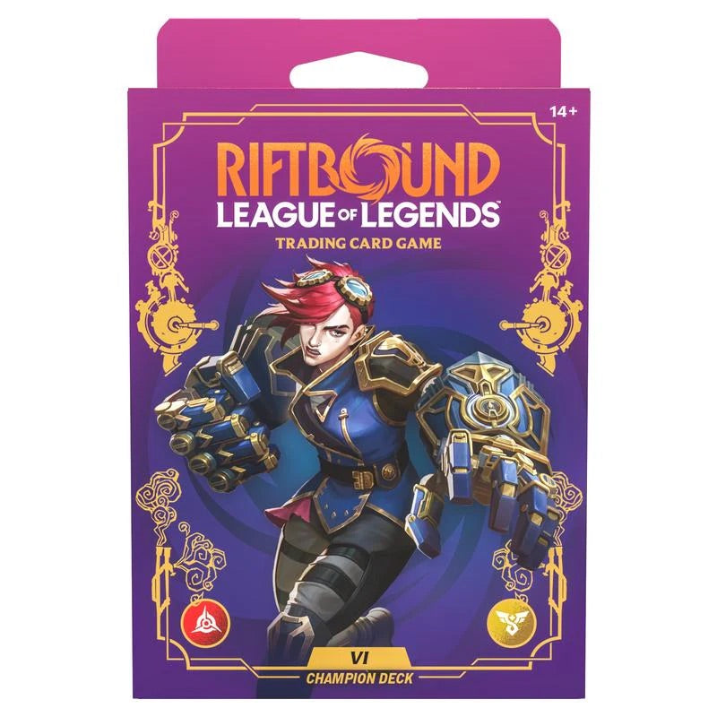 Riftbound: League of Legends TCG - Unleashed - Champion Deck - Vi - JET Cards