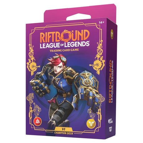 Riftbound: League of Legends TCG - Unleashed - Champion Deck - Vi - JET Cards