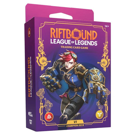 Riftbound: League of Legends TCG - Unleashed - Champion Deck - Vi - JET Cards