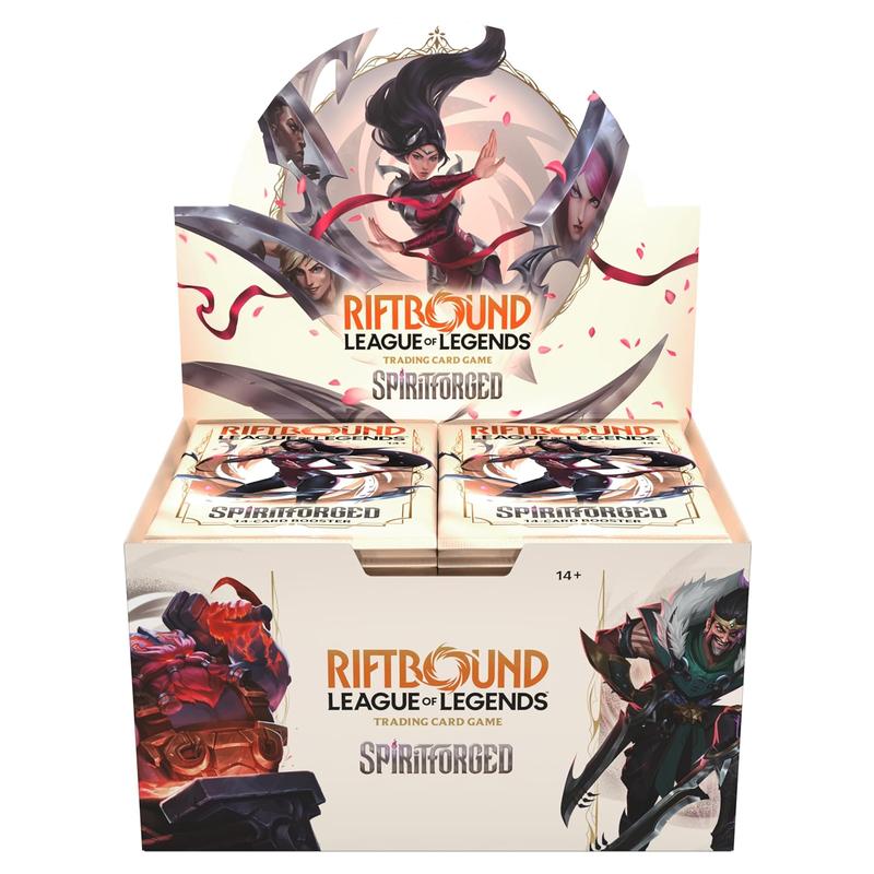Riftbound: League of Legends TCG - Spiritforged - Booster Box (24 Packs) - JET Cards