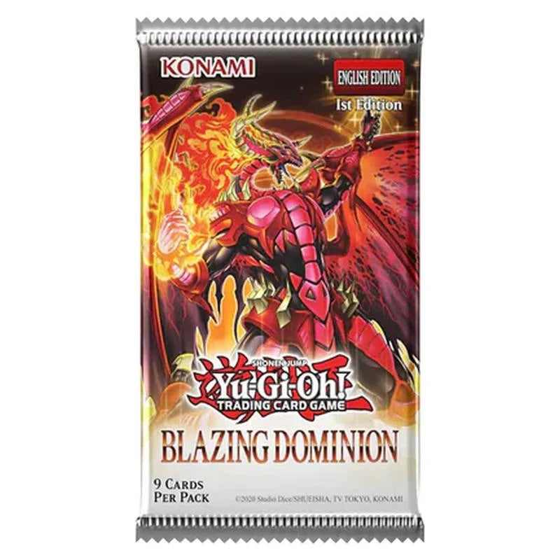 Yu-Gi-Oh! - Blazing Dominion - Booster Box (24 Packs) - JET Cards