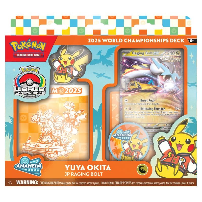 Pokemon - 2025 World Championship Deck - Yuya Okita (JP Raging Bolt) - JET Cards