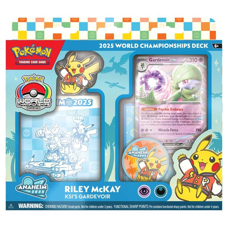 Pokemon - 2025 World Championship Deck - Riley McKay (KSI's Gardevoir) - JET Cards