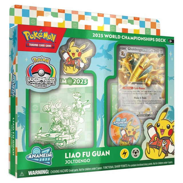 Pokemon - 2025 World Championship Deck - Fuguan Liao (Joltdengo) - JET Cards