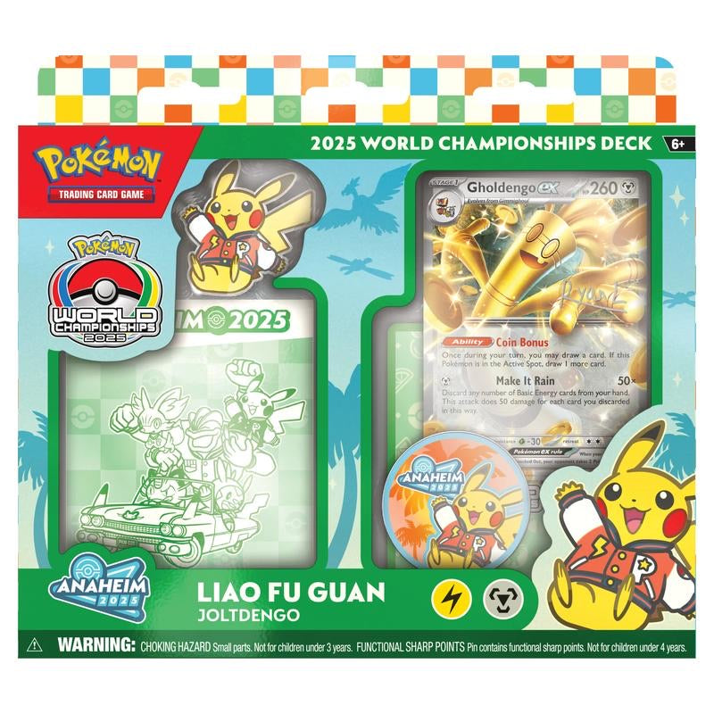Pokemon - 2025 World Championship Deck - Fuguan Liao (Joltdengo) - JET Cards