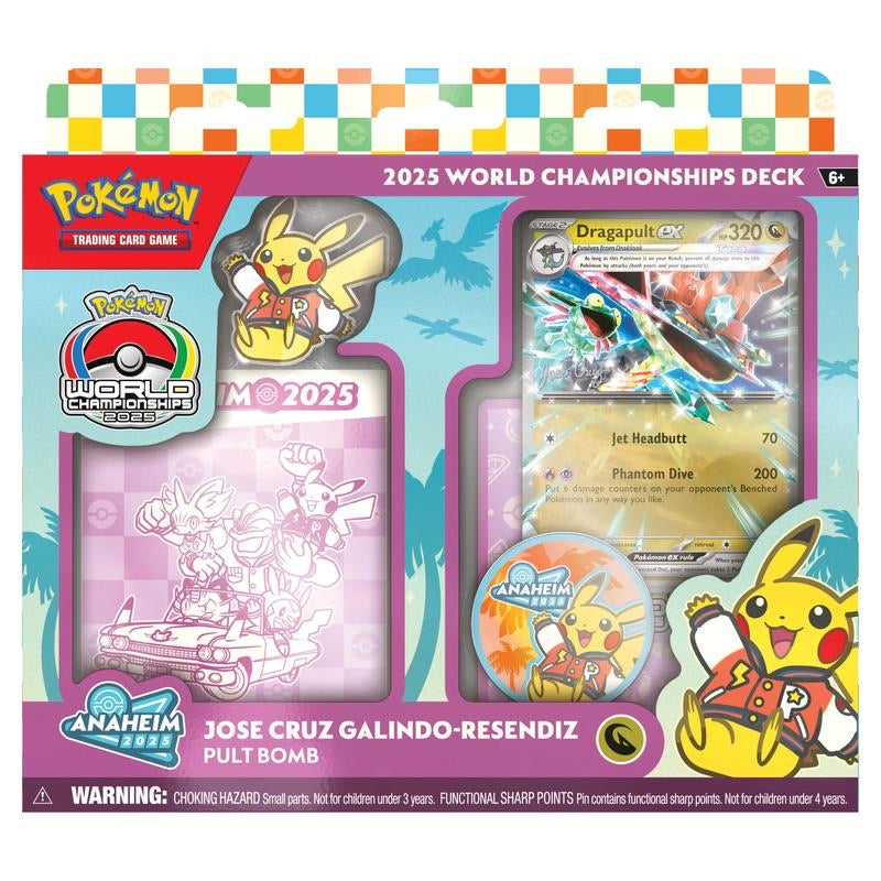 Pokemon - 2025 World Championship Deck - Jose Cruz Galindo Resendiz (Pult Bomb) - JET Cards