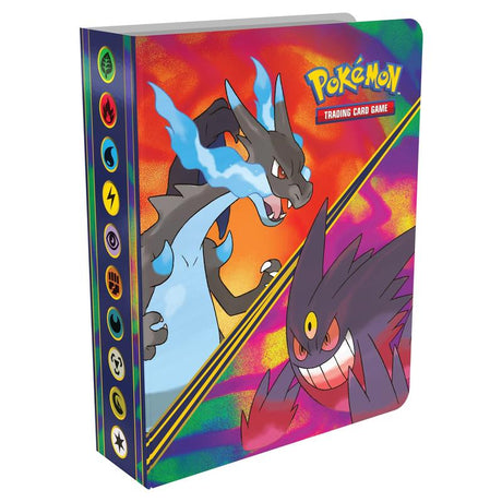 IN-STORE EXCLUSIVE - Pokemon - Mega Evolution - Mega Charizard X and Mega Gengar - Mini Portfolio with Booster - JET Cards