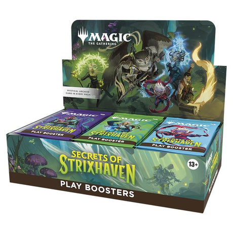 Magic The Gathering - Secrets of Strixhaven - Play Booster Box (30 Packs) - JET Cards