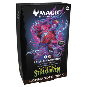 Magic The Gathering - Secrets of Strixhaven - Commander Deck - Prismari Artistry - JET Cards