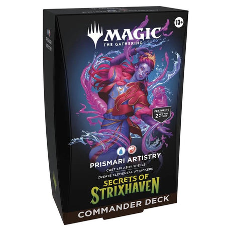 Magic The Gathering - Secrets of Strixhaven - Commander Deck - Prismari Artistry - JET Cards
