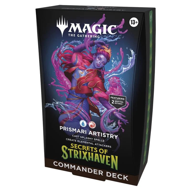 Magic The Gathering - Secrets of Strixhaven - Commander Deck - Prismari Artistry - JET Cards