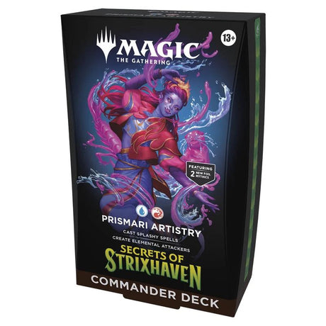 Magic The Gathering - Secrets of Strixhaven - Commander Deck - Prismari Artistry - JET Cards