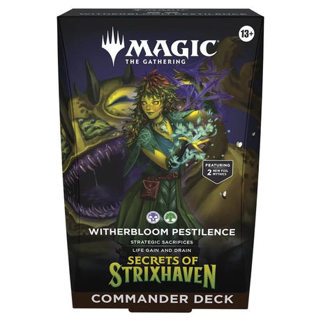 Magic The Gathering - Secrets of Strixhaven - Commander Deck - Bundle of 5 - JET Cards