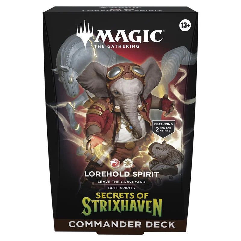 Magic The Gathering - Secrets of Strixhaven - Commander Deck - Lorehold Spirit - JET Cards