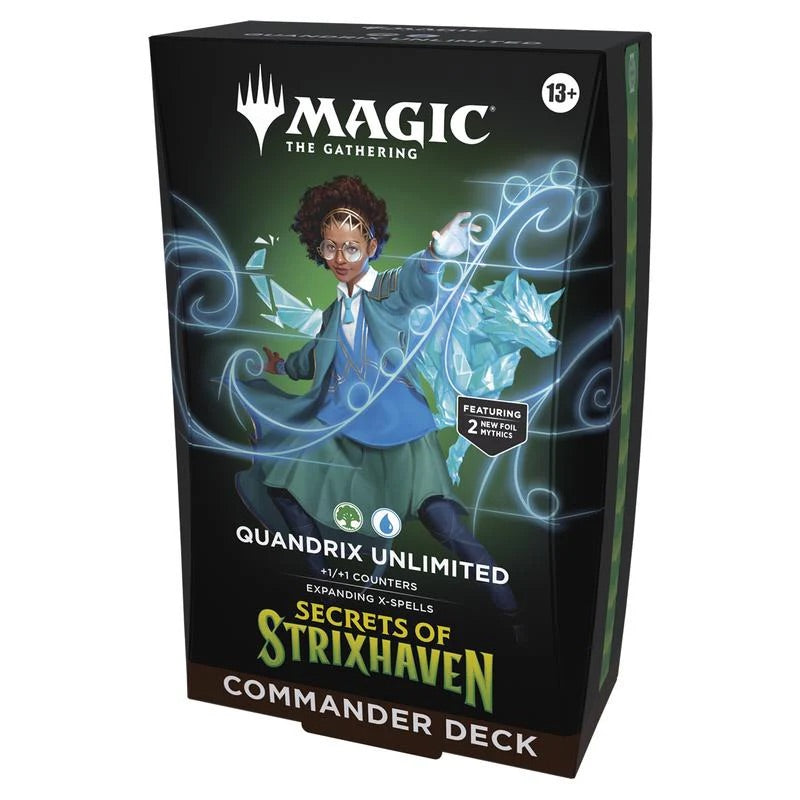 Magic The Gathering - Secrets of Strixhaven - Commander Deck - Quandrix Unlimited - JET Cards