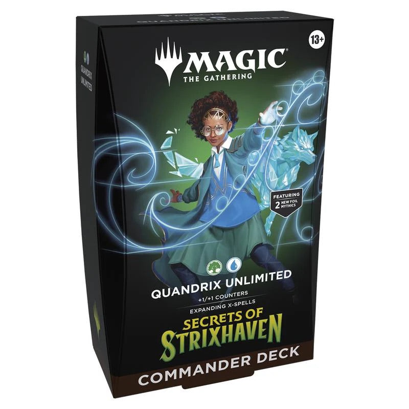Magic The Gathering - Secrets of Strixhaven - Commander Deck - Quandrix Unlimited - JET Cards