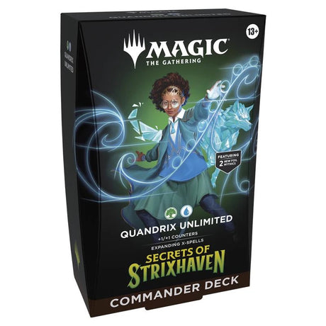Magic The Gathering - Secrets of Strixhaven - Commander Deck - Quandrix Unlimited - JET Cards