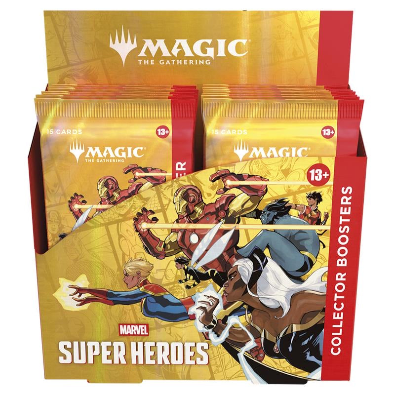 Magic The Gathering - Marvel Super Heroes - Collector Booster Box (12 Packs) - JET Cards