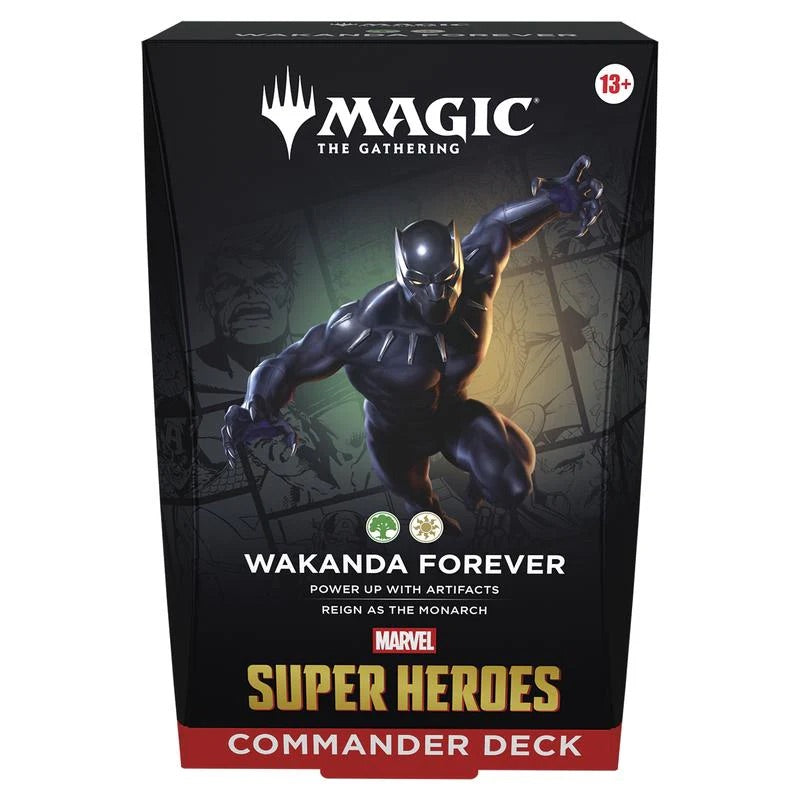 Magic The Gathering - Marvel Super Heroes - Commander Deck - Bundle of 4