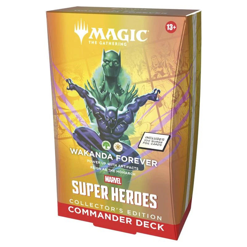 Magic The Gathering - Marvel Super Heroes - Collector's Edition Commander Deck - Wakanda Forever