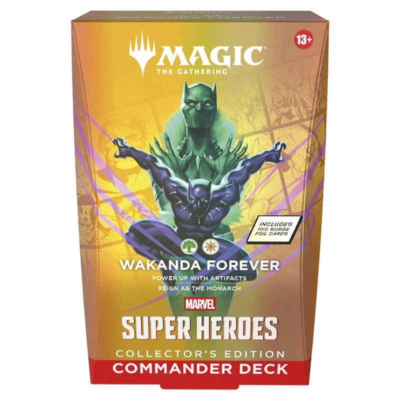 Magic The Gathering - Marvel Super Heroes - Collector's Edition Commander Deck - Wakanda Forever