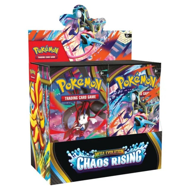 Pokemon - Mega Evolution - Chaos Rising - Booster Box (36 Boosters) - JET Cards