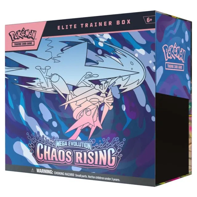 Pokemon - Mega Evolution - Chaos Rising - Elite Trainer Box - JET Cards