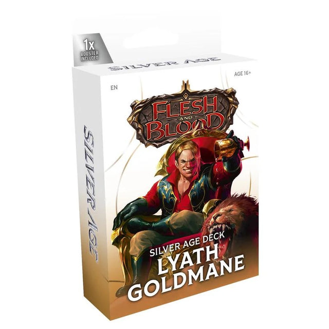 Flesh & Blood - Silver Age Deck - Chapter 3 - Lyath Goldmane - JET Cards