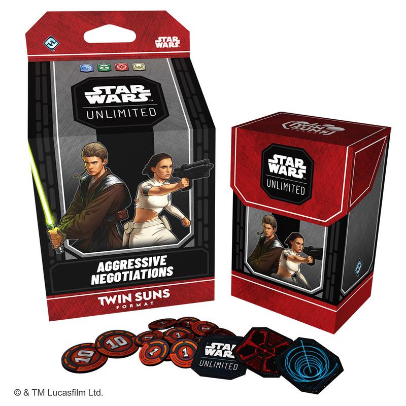 Star Wars Unlimited - Twin Suns Deck - Aggressive Negotiations - JET Cards