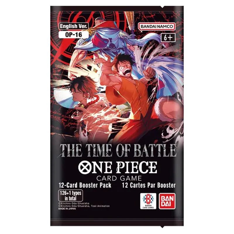 One Piece Card Game - OP-16 - The Time of Battle - Booster Box (24 Packs) - JET Cards