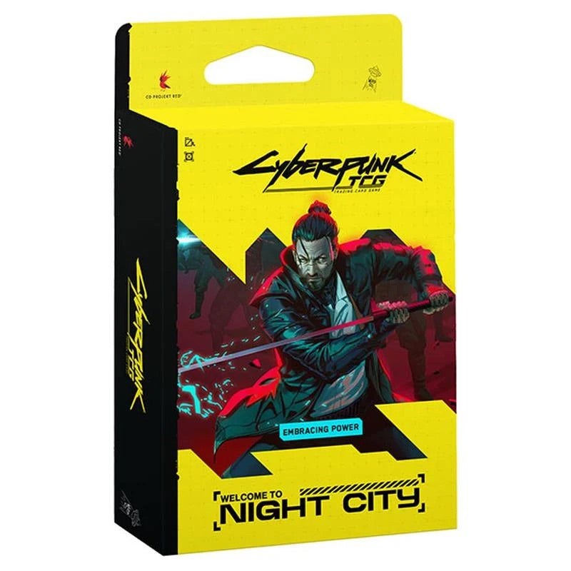 Cyberpunk TCG - Welcome to Night City - Starter Deck - Embracing Power - JET Cards