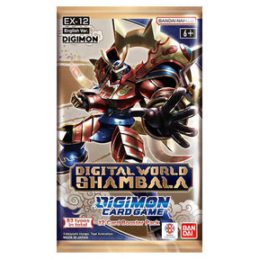 Digimon Card Game - EX12 - Digital World Shambala - Booster Pack - JET Cards