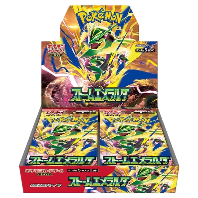 Pokemon - Mega Evolution - Storm Emeralda - Japanese Booster Box (30 Packs)