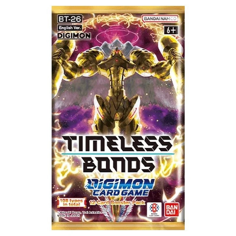 Digimon Card Game - BT26 - Timeless Bonds - Booster Pack