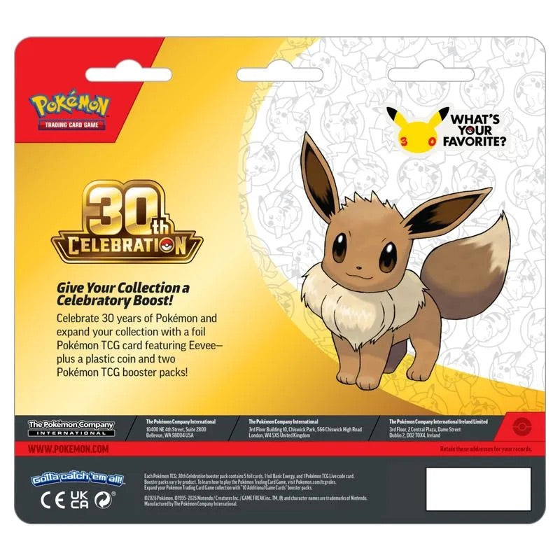 Pokemon - 30th Celebration - 2-Pack Blister