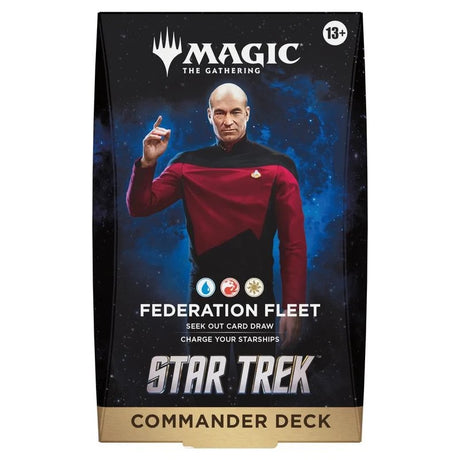 Magic The Gathering - Star Trek - Commander Deck - Federation Fleet - JET Cards