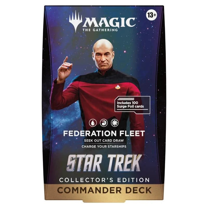 Magic The Gathering - Star Trek - Collector's Edition Commander Deck - Federation Fleet