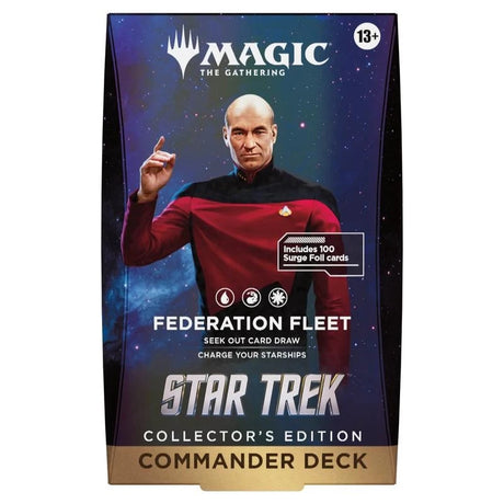 Magic The Gathering - Star Trek - Collector's Edition Commander Deck - Federation Fleet - JET Cards
